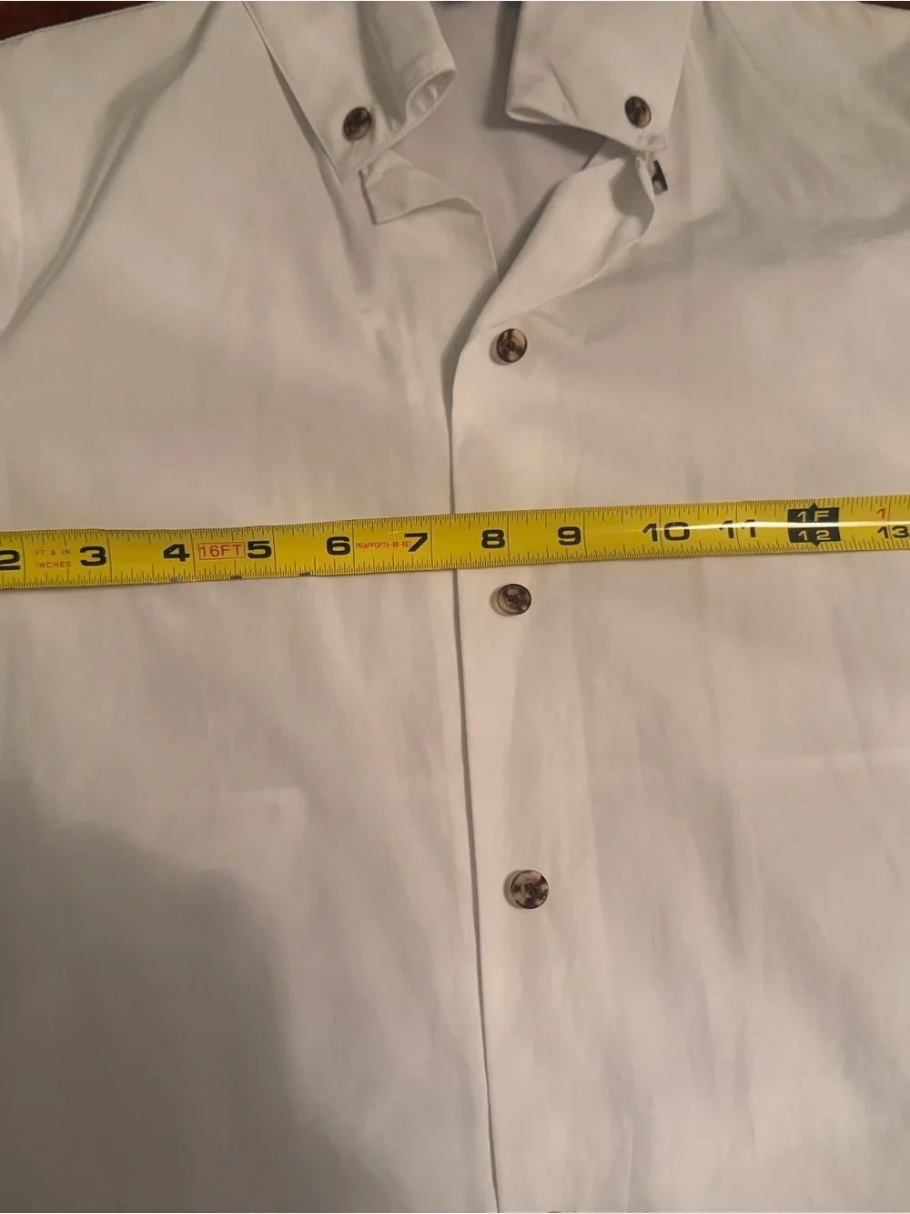 Lafayette 148 New York White button up shirt Size XXS 100% Cotton - Picture 8 of 10